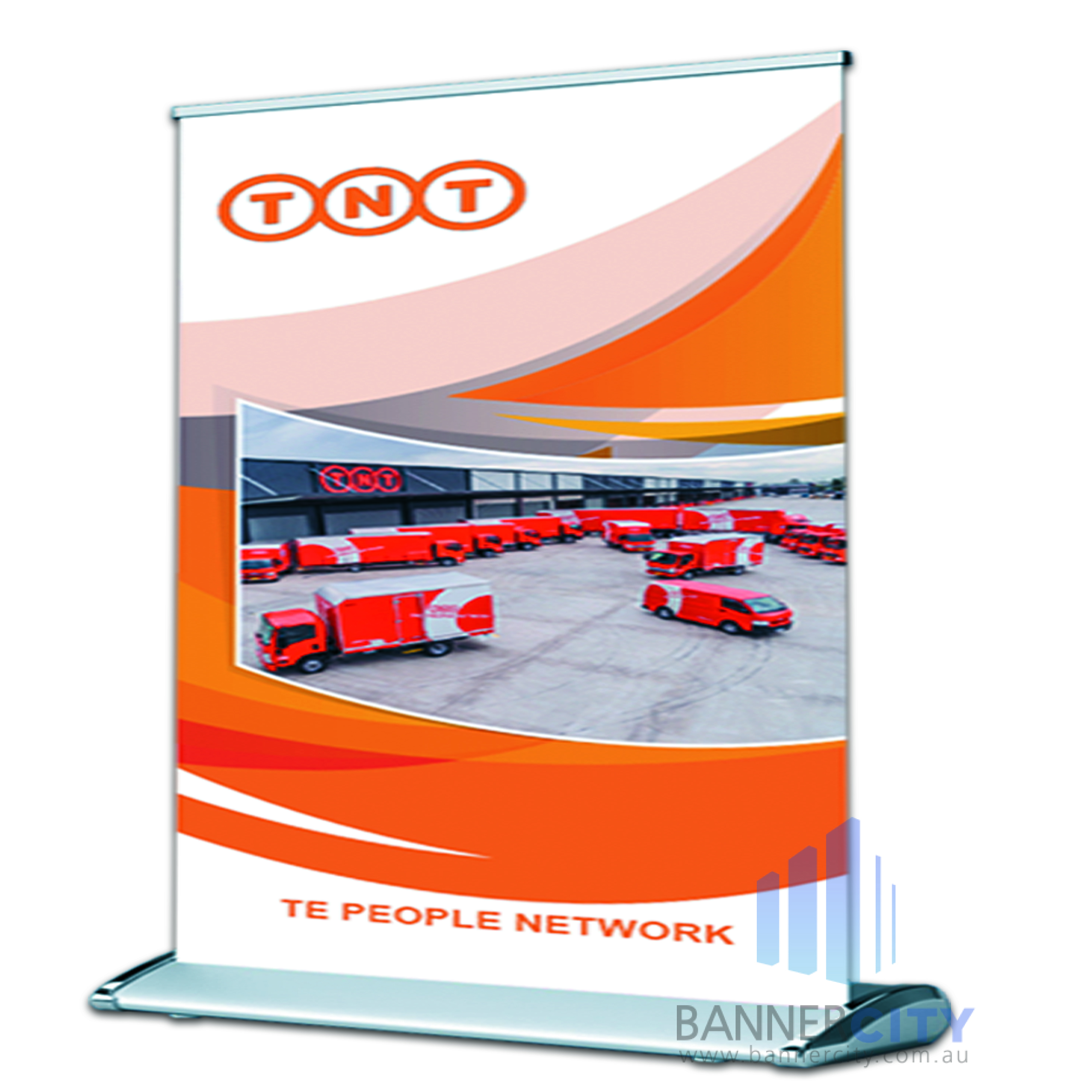 deluxe pull up banner- extra wide